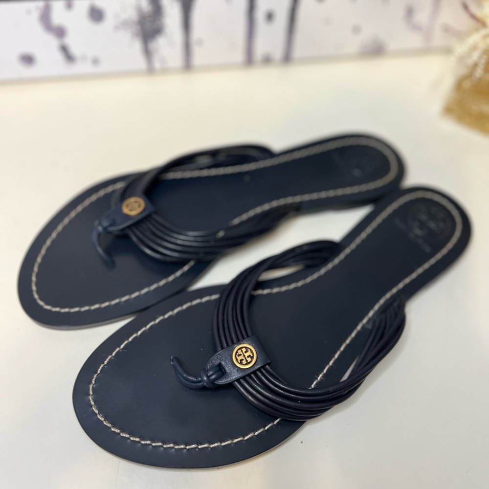 Dark blue, Tory Burch sandals